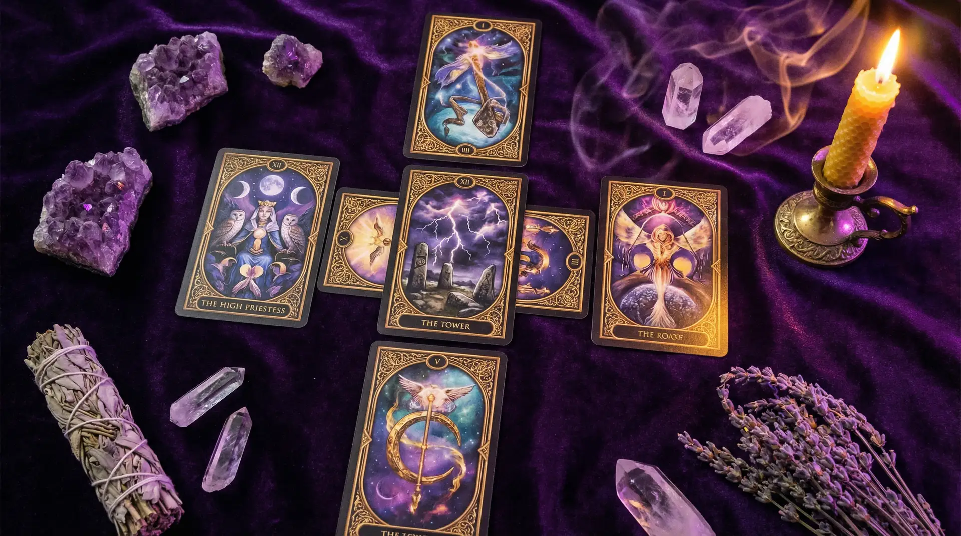 塔罗牌阵 - 91吃瓜 | 凯尔特十字牌阵